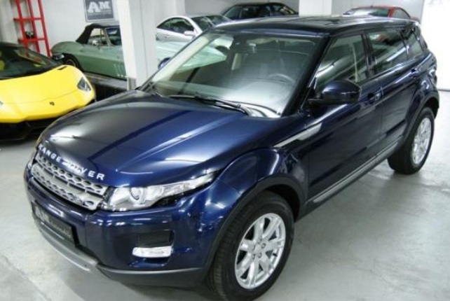 Left hand drive car LANDROVER RANGE ROVER EVOQUE (01/04/2014) - 